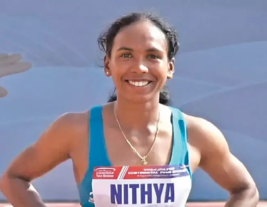 ప్రపంచ అథ్లెటిక్ వేదికపై తెలుగు తేజం: నిత్య 